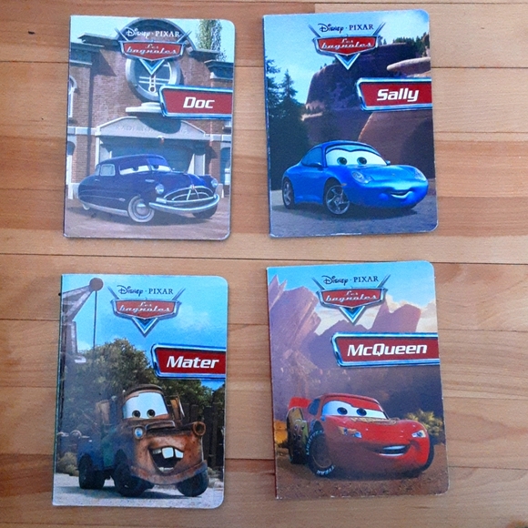 Disney Pixar cars book in french